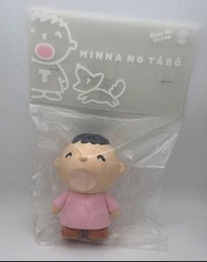 全新 Unbox Minna no Tabo 大口仔 公仔 粉紅色