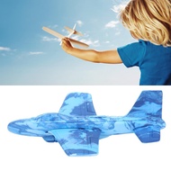 zhuida Ymiko Kids Outdoor Flying Foam Glider Plane Toy  Fun Aeroplane Model for Children (Blue)