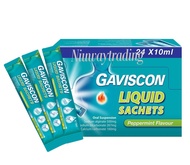 GAVISCON PEPPERMINT LIQUID SACHET 10ML X 24sachets