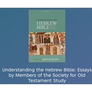 BOOK Understanding the Hebrew Bible