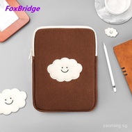 [FoxBridge] Smile Face/Clouds Tablets Bag Pro 12.9/11/10.2/9.7in Tablet Pouch 15.4/14/13.3/11.6in Computer Sleeve Bags