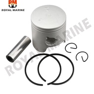 6K5-11631 Piston And Ring 6K5-11601 STD For Yamaha Outboard Motor 2T 60HP 70HP 3CYL Powertec Parsun 
