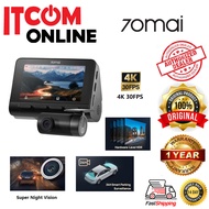 XIAO MI 70MAI A800SE CAR DUAL CAMERA 4K (3840x2160P) HDR BUILT IN WIFI AND GPS DIGITAL CAMCORDER (SE