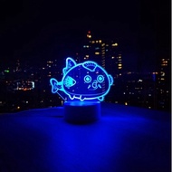 ✱Aqua Axie 3D LED Night Lamp - Axie Infinity