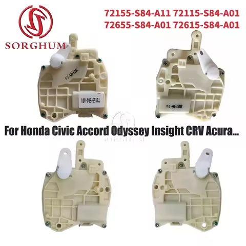 Front Rear Right Left Door Lock Actuator For Honda Civic Accord Fit 72155-S84-A11 72115-S84-A01 7265