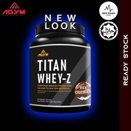 AGym Nutrition Whey Protein Titan Whey (1kg) - Lean Muscle (Halal, KKM Approved)