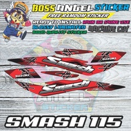 Suzuki Smash 115 Hayabusa Decals