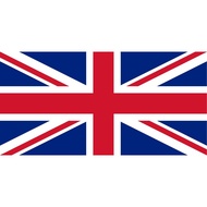 United Kingdom National Flag Full Printing Peles Material