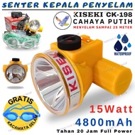 Senter Kepala Kiseki Anti Air CK 198 15W Headlamp Kiseki CK 198 - Senter Kepala Waterproof 15W KISEK