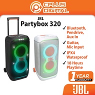 JBL PartyBox Stage 320 Portable Party Speaker 240W With Wheels Splashproof Party Box