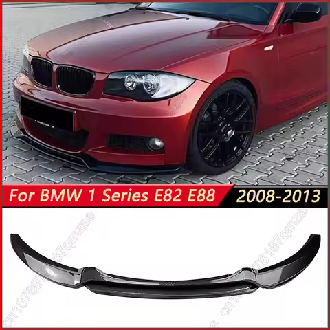 4Pcs Front Bumper Splitter Spoiler Lip Diffuser For BMW 1 Series E82 E88 118d 120i 120d 125i 135i 20