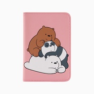 Character Goods WE BARE BEARS Passport Case - Baby Bears (WBB89_Baby)