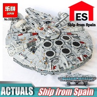 Lepin 05132 Millennium Falcon Lepin 05063 Wars on Star The UCS Death Stars Building Block Toys Compa