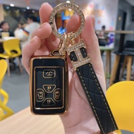 toyota key case rav4 previa alphard raize key cover toyota accessories previa 06/07 keychain alphard
