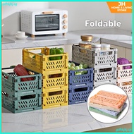 Stackable Storage Box Foldable Collapsible Crate Storage Basket   Open Top Table Organiser Decorativ