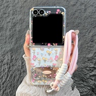 HP Ready Softcase TPU Casing Foldable Cute Case Samsung Z Flip 7 soft case cute and for Z Flip 6 | Z