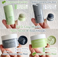 Glad2glow Face Mask Series / Mugwor Clay mask /Volcano Clay Mask / Mugwort Clay mask/ Mugwort Clay s