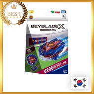 [TAKARA TOMY] Beyblade X UX‑00 Dren Buster 1‑60A – Blue Metal-Coated (FC Barcelona Ver.) / From Kore