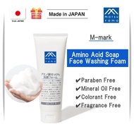 【 Matsuyama】M-mark✨ Amino Acid Soap Face Washing Foam (120g) Soap Base / Facial Cleanser / Skin Care Trial / Paraben Free / Mineral Oil Free / Colorant Free / Fragrance Free / Creamy Foam / Moisturizing / Gentle Skin【Made in JAPAN】 - Direct from JAPAN -