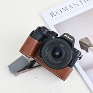 Suitable for Nikon Z50 Protective Case Z50II Camera Bag Z30Z5Z6Z7II Base ZFC Leather Case ZF Accesso