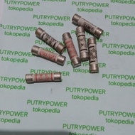 cabutan fuse sekring AC 3aA 5A 250v fius sekering keramik 6x25mm bekas