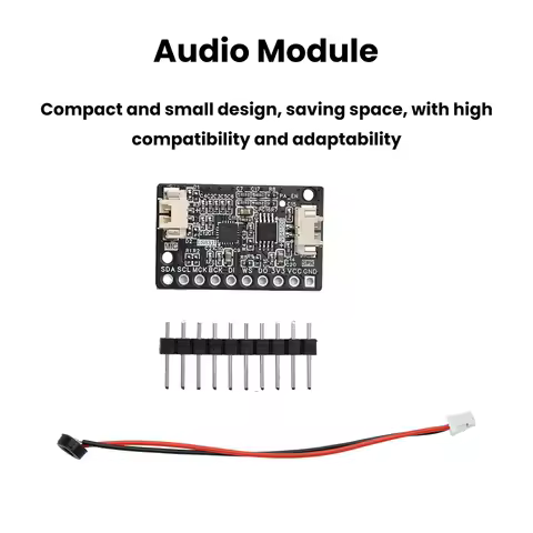ES8311+NS4150B Audio Module Compact Digital Amplifier with Built-in Microphone Compatible ESP32 Deve