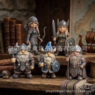 New Viking Gnome Warrior Squad Viking Gnome Warrior Ornaments