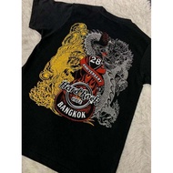 100% Pure Cotton High Quality Printing HARD ROCK CAFE (BANGKOK) /t-shirt/baju/baju tshirt lelaki /sh