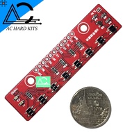 Tracking 8-way module เซนเซอร์ตรวจจับเส้นขาวดำ 8 ช่อง