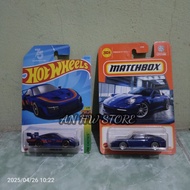 Hot Wheels Porsche 935 2023 Releasebiru & Matchbox Porsche 911 Targa 4 2024 Releasebiru