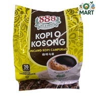 888 Empty O Coffee Bags (20 Sachets) | Black Coffee Without Sugar or 2 in 1 Coffee O | Sugar-Free Co