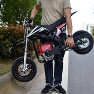 】22新款小越野山地迷妳摩托 小型摩托車 兒童49CC迷妳摩托車汽you成人 小型機車