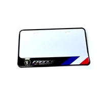 [[Crazy Horse Car Shop]] Banqiao Hem Type 3D License Plate Decoration Frame Japan France~New Style 7
