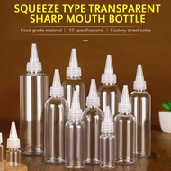 20/30/50/60/80/100/120ml Transparent Empty-Bottle Refillable Hand-Sanitizer Mini Portable Squeeze Po