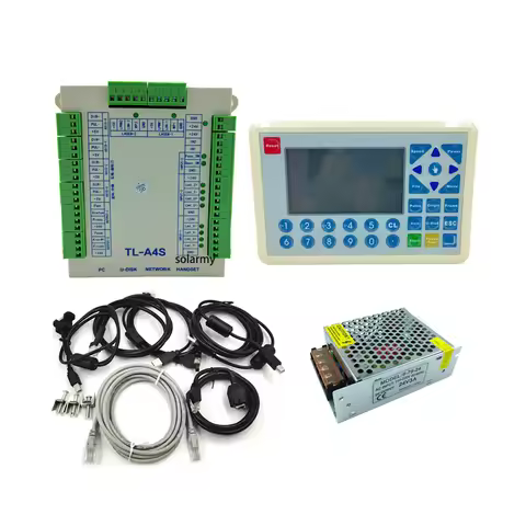 New Topwisdom TL-A4 TL-A4S Laser Controller With 4 Axes TL-403CB Replace By TL-A4 For CO2 Laser Engr