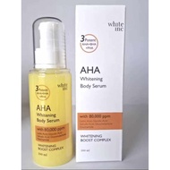 White Inc AHA whitening body serum with AHA BHA PHA