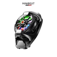 Minibest MC8 Fancooler Pendingin HP Gaming Cooler RGB For Mobile Phone Livestreaming Phone Cooler Se