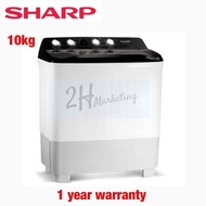 SHARP 10kg Semi-Auto Washing Machine EST1016