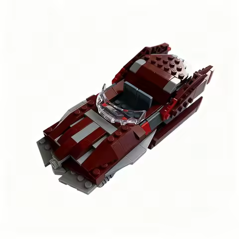 212pcs MOC Star Battle Bail Organa's XJ-2 Airspeeder Model Building Blocks Christmas Gifts Toys Arch