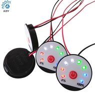 Programmable 4.2V 7.4V 12V 16.8V 22V 24V 36V LED Lithium/Lead Acid Battery Capacity Indicator Power 
