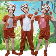 Little Monkey Costume Children's Animal Drama Performance Costume Baby Dance Clothes Boys and Girls Halloween Costume