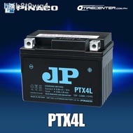 ❡PINACO JP 4L VRLA Motorcycle Battery, 12V-3.5Ah, 113x70x85mm, For MIO SOUL / Skydrive / Sniper 150