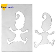 Gnome Stencil Footprints Footprint Template Window Decorations Mini Gnome Stencil Footprints Gnome D