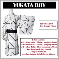Yukata Boy / PLEASE READ DESCRIPTION - Japanese Kimono Japanese Kimono CAN BE SINGLE/WHOLESALE