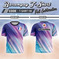 【Spot Products】 BARANGAY TSHIRT full sublimation for men - SK CHAIRMAN