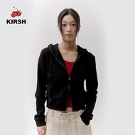 [KIRSH] PLAIN SLIM-FIT HOODED ZIP UP | 26SS | Women’s Hoodie Jacket | Casual Zip Hoodie | Cute Cherr