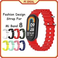 (Ship From Malaysia) Mi Band 8 SIlicone Strap Quick Release Colourful Silicone Comfortable Strap for