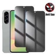 LAYAR 2PCS Tempered Glass Privacy for Samsung Galaxy A56 A36 A26 A16 A06 5G Anti SpyPeep Scratch 9H 