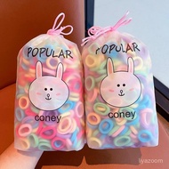 Taiwan Ready Stock Can Open Tickets Children Small Rubber Band Girls Elastic Good Hair Tie Baby Head