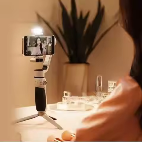 ZHIYUN CQ5 Mobile Gimbal Stabilizer Intelligent Follow-up Mobile Photography Assistance 3-shake Hand